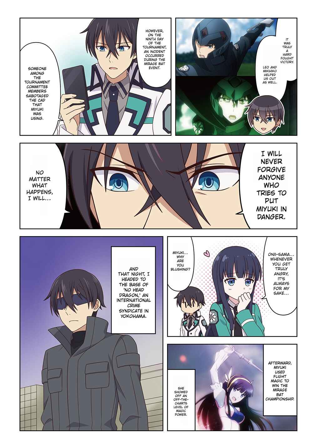Mahouka Koukou no Rettousei - Yotsuba Keishou-hen 「Movie Promotion」 Chapter ? - Page 13