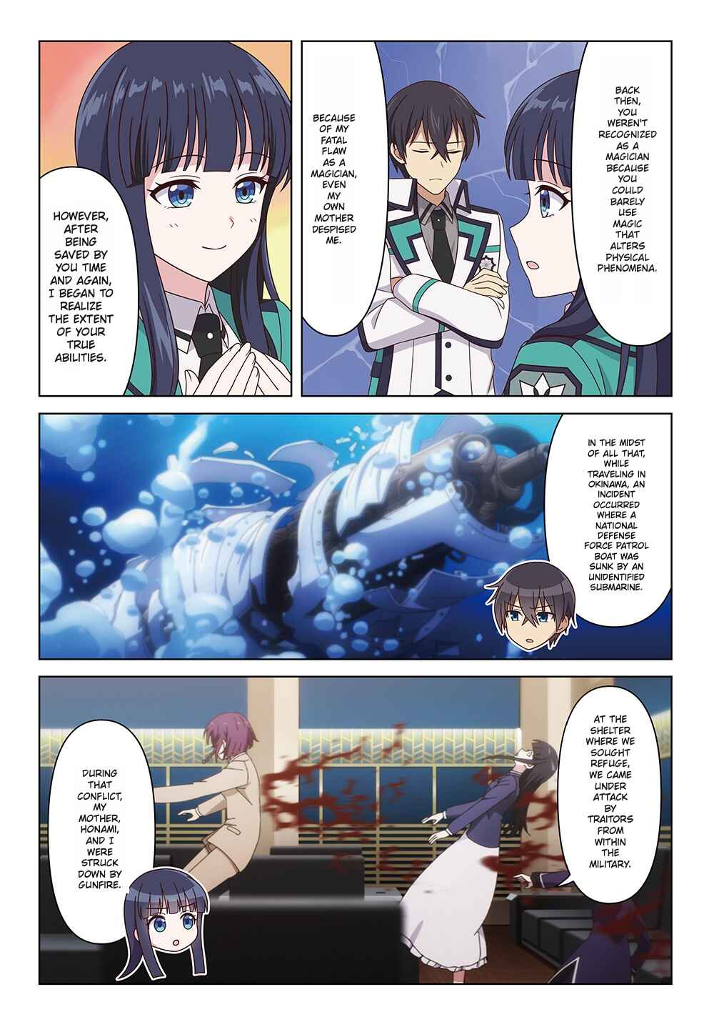 Mahouka Koukou no Rettousei - Yotsuba Keishou-hen 「Movie Promotion」 Chapter ? - Page 33