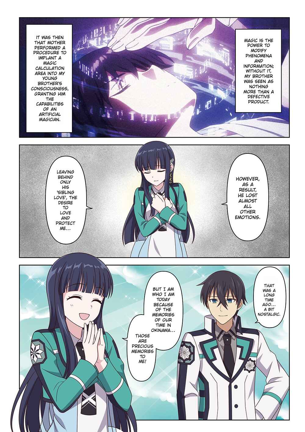Mahouka Koukou no Rettousei - Yotsuba Keishou-hen 「Movie Promotion」 Chapter ? - Page 36