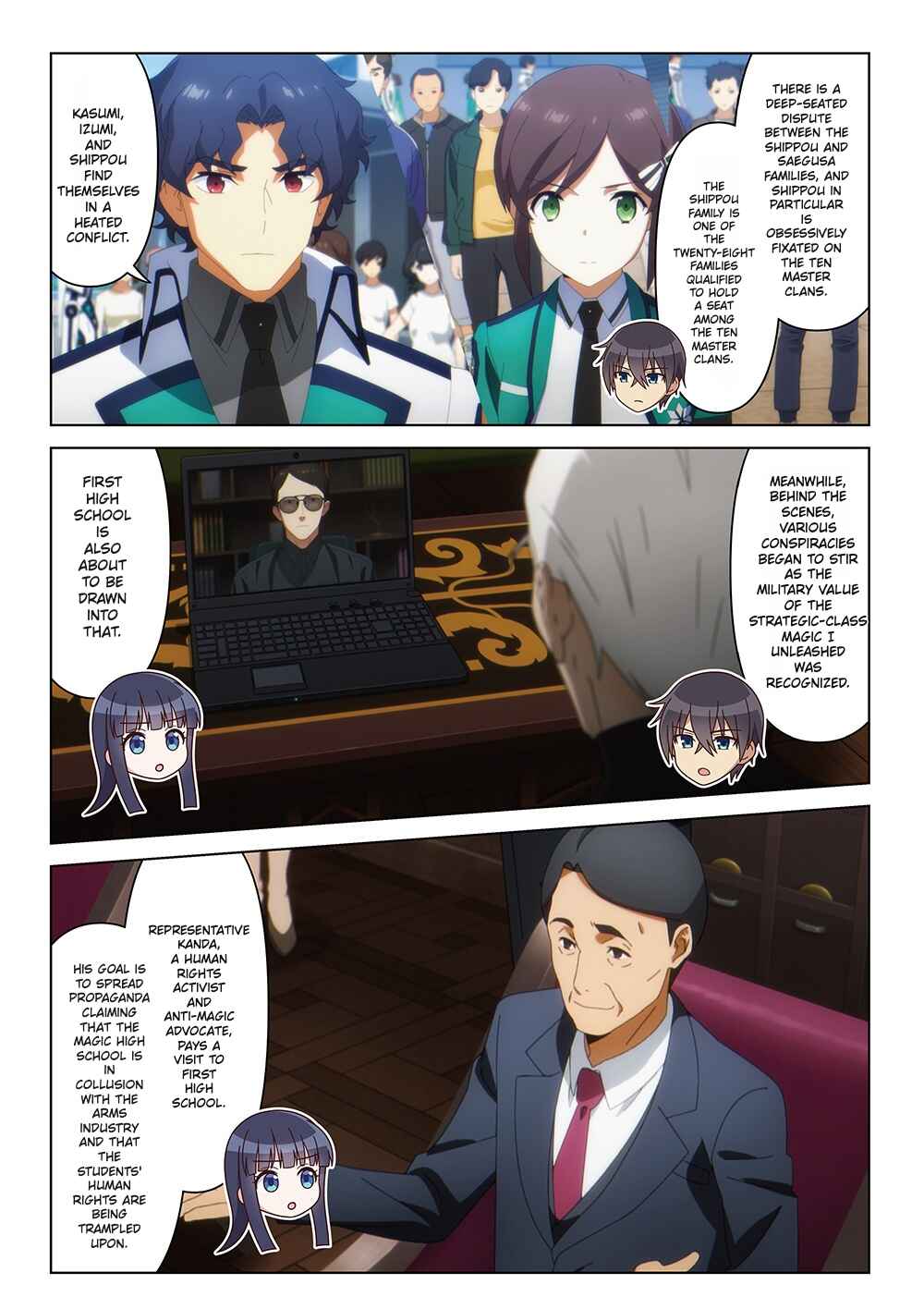 Mahouka Koukou no Rettousei - Yotsuba Keishou-hen 「Movie Promotion」 Chapter ? - Page 38