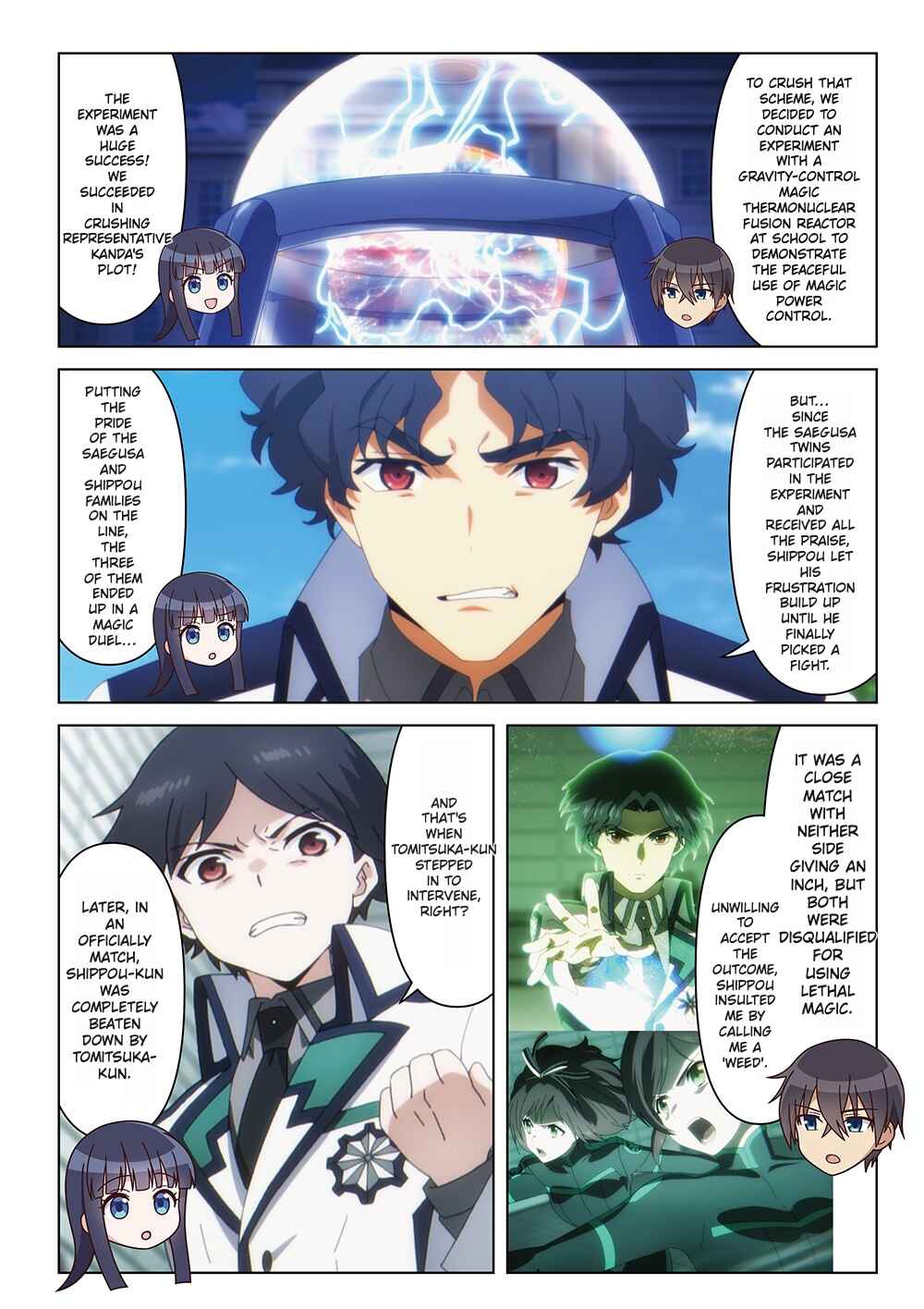 Mahouka Koukou no Rettousei - Yotsuba Keishou-hen 「Movie Promotion」 Chapter ? - Page 39