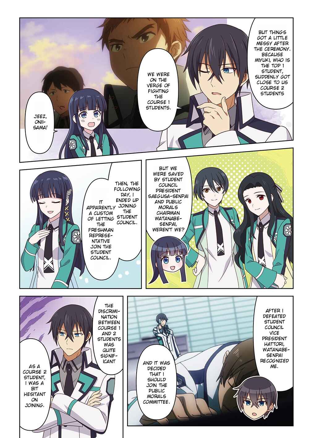 Mahouka Koukou no Rettousei - Yotsuba Keishou-hen 「Movie Promotion」 Chapter ? - Page 6