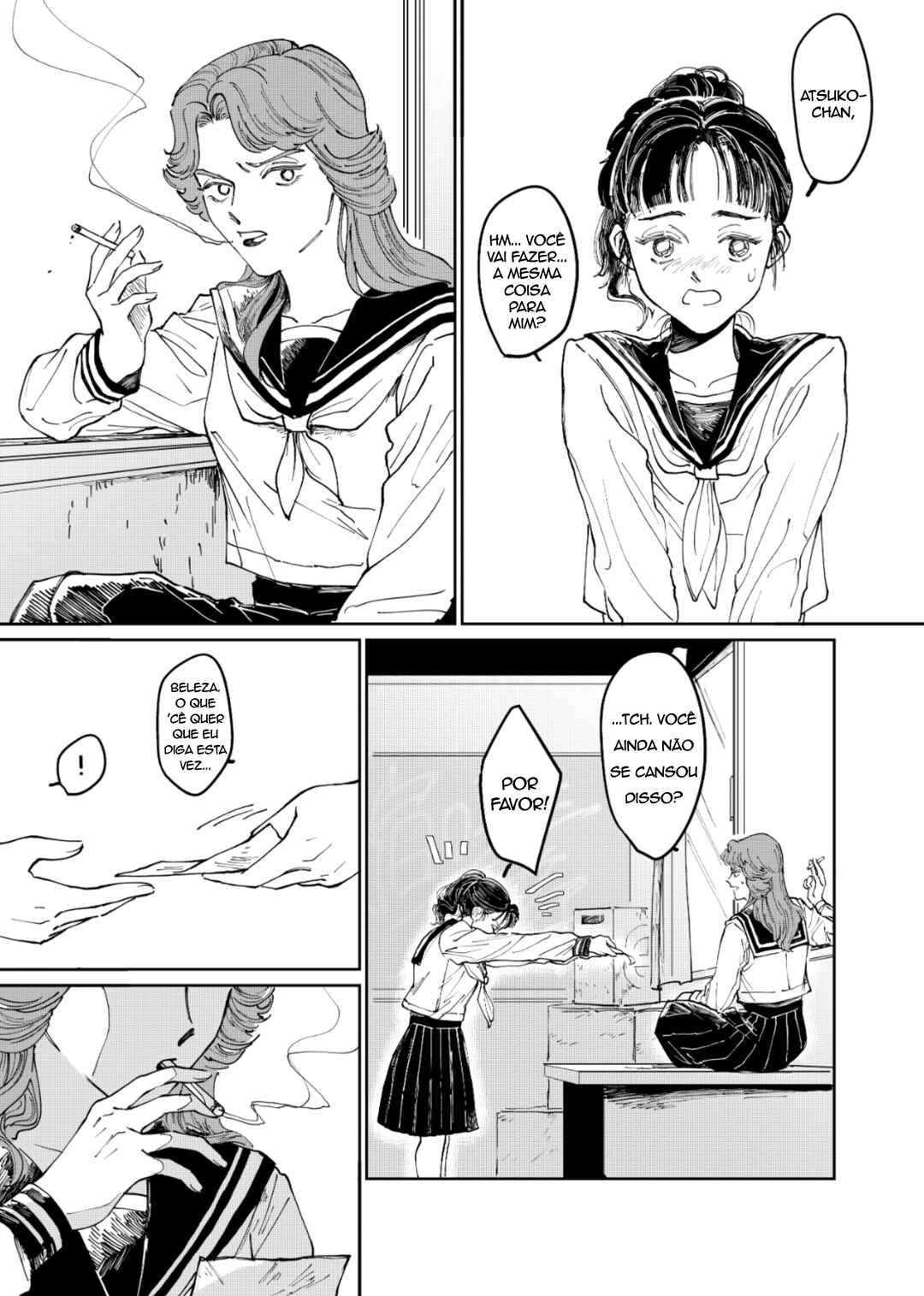 Sukeban to Tenkousei Chapter 1 - Page 2