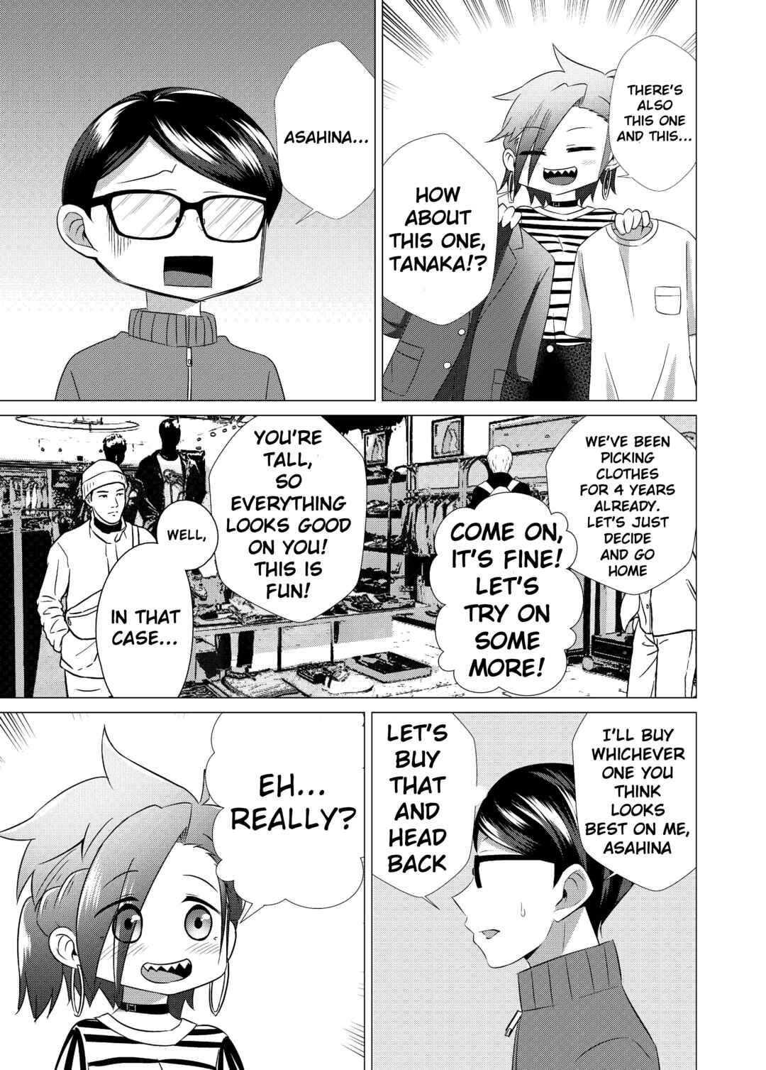 Yankee-chan ga Jimi Megane ni Koisuru Hanashi Chapter 7 - Page 3