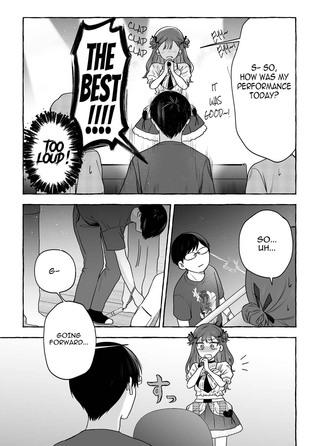 Damedol to Sekai ni 1-nin dake no Fan Chapter 51 - Page 8