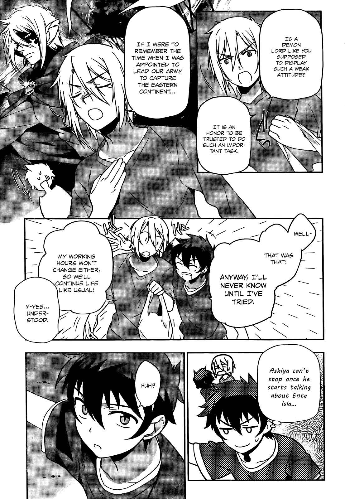 Hataraku Maou-sama! Chapter 12 - Page 22