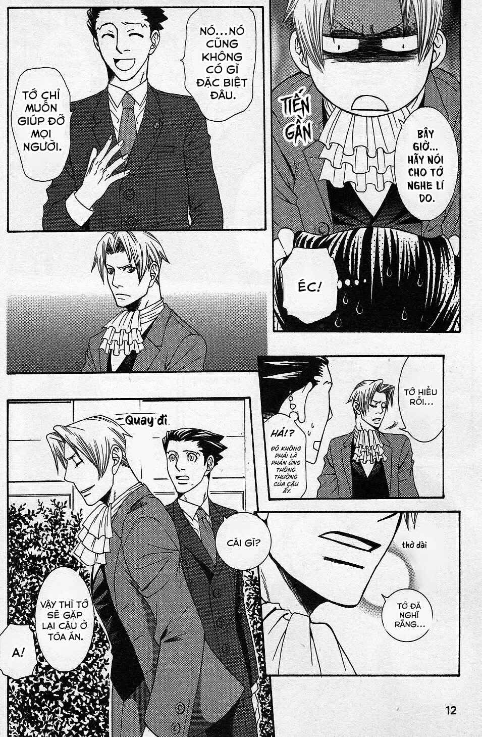 Gyakuten Saiban Official Anthology Comic: Naruhodou-hen Chapter 1 - Page 10