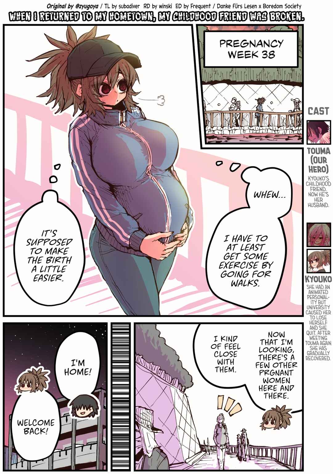 Jimoto ni Kaettekitara Osananajimi ga Kowareteta Chapter 46 - Page 1