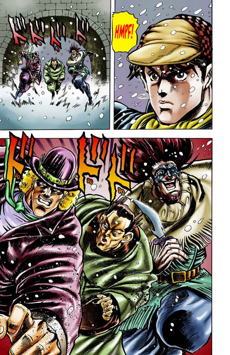 JoJo no Kimyou na Bouken: Part 1 - Phantom Blood Color-ban Chapter 8 - Page 16