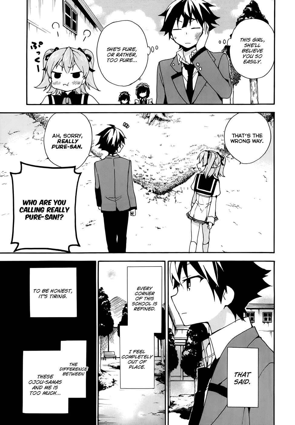 Ore ga Ojousama Gakkou ni "Shomin Sample" to shite Rachirareta Ken Chapter 3 - Page 13