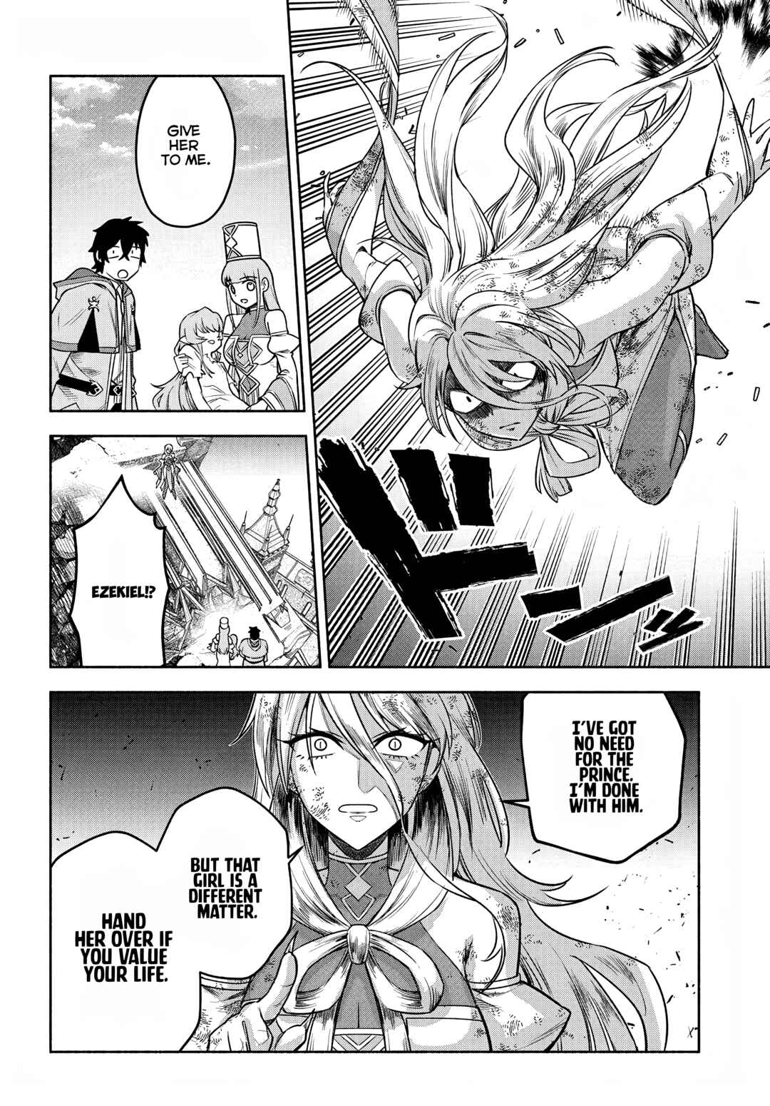 Ore Igai Dare mo Saishu Dekinai Sozai na no ni "Sozai Saishuritsu ga Hikui" to Pawahara suru Osananajimi Renkinjutsushi to Zetsuen shita Senzoku Madoushi, Henkyou no Machi de Slow Life wo Okuritai. Chapter 16 - Page 4