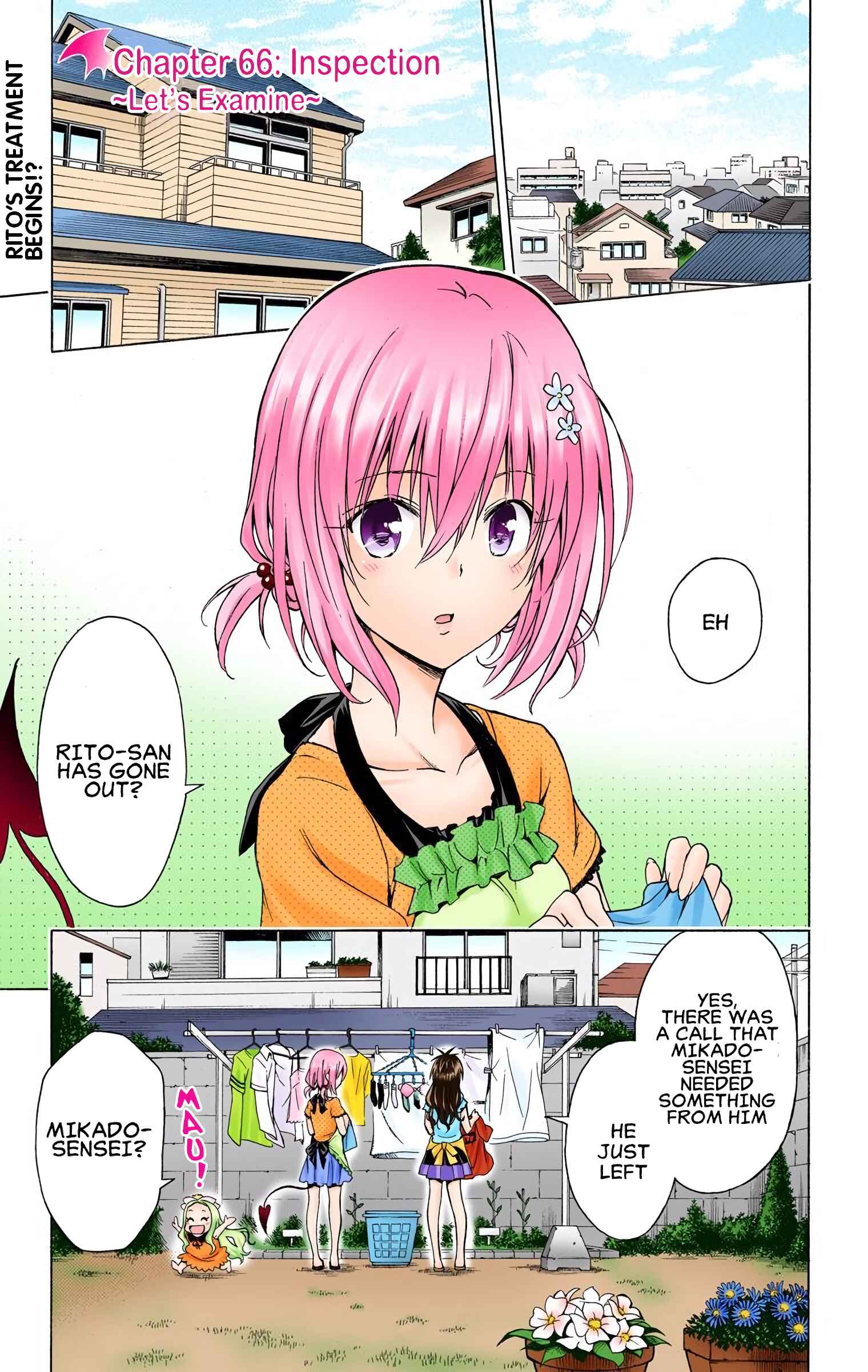 To Love Ru Darkness (Official Colored) Chapter 66 - Page 2
