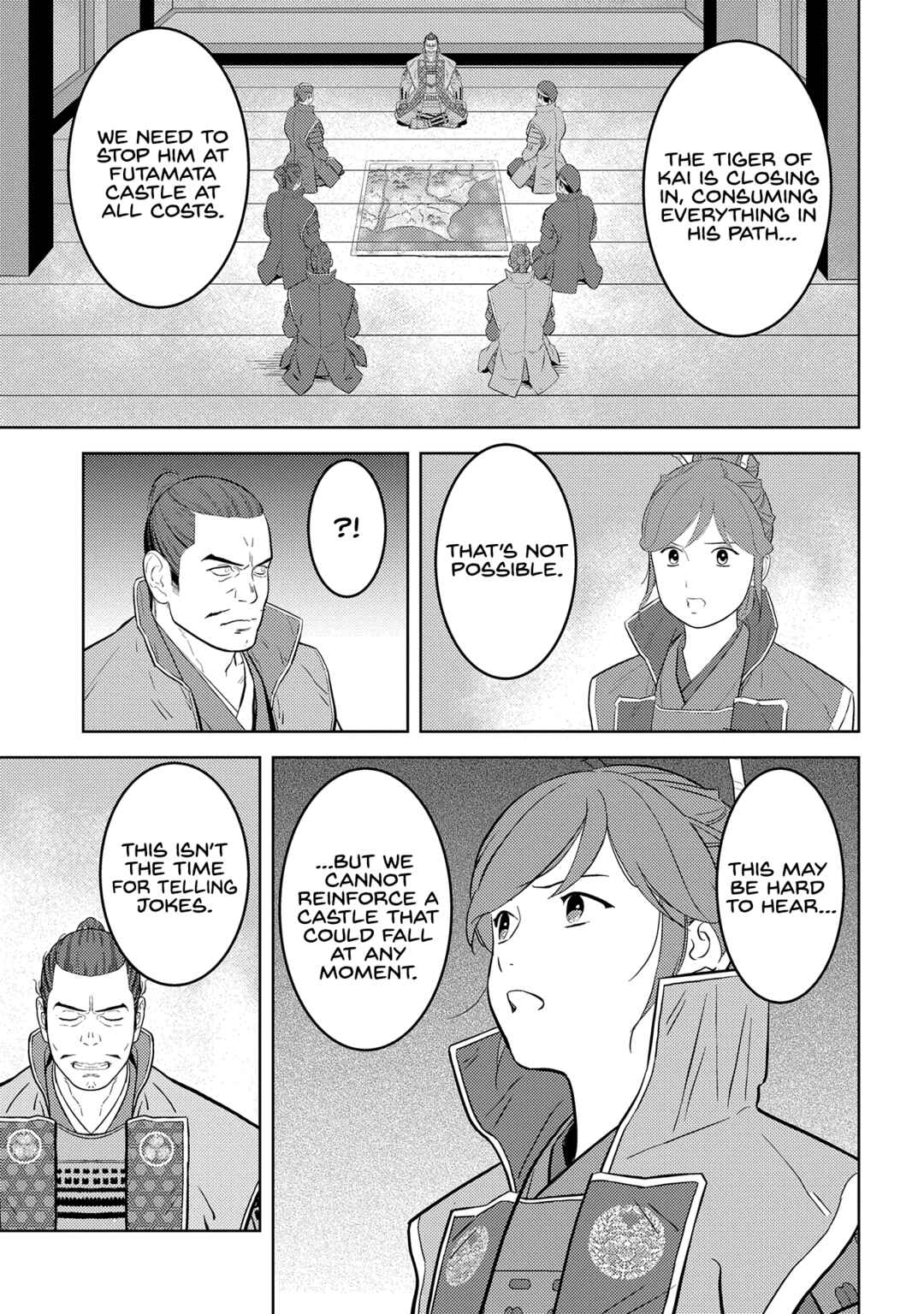 Sengoku Komachi Kuroutan Chapter 80 - Page 9