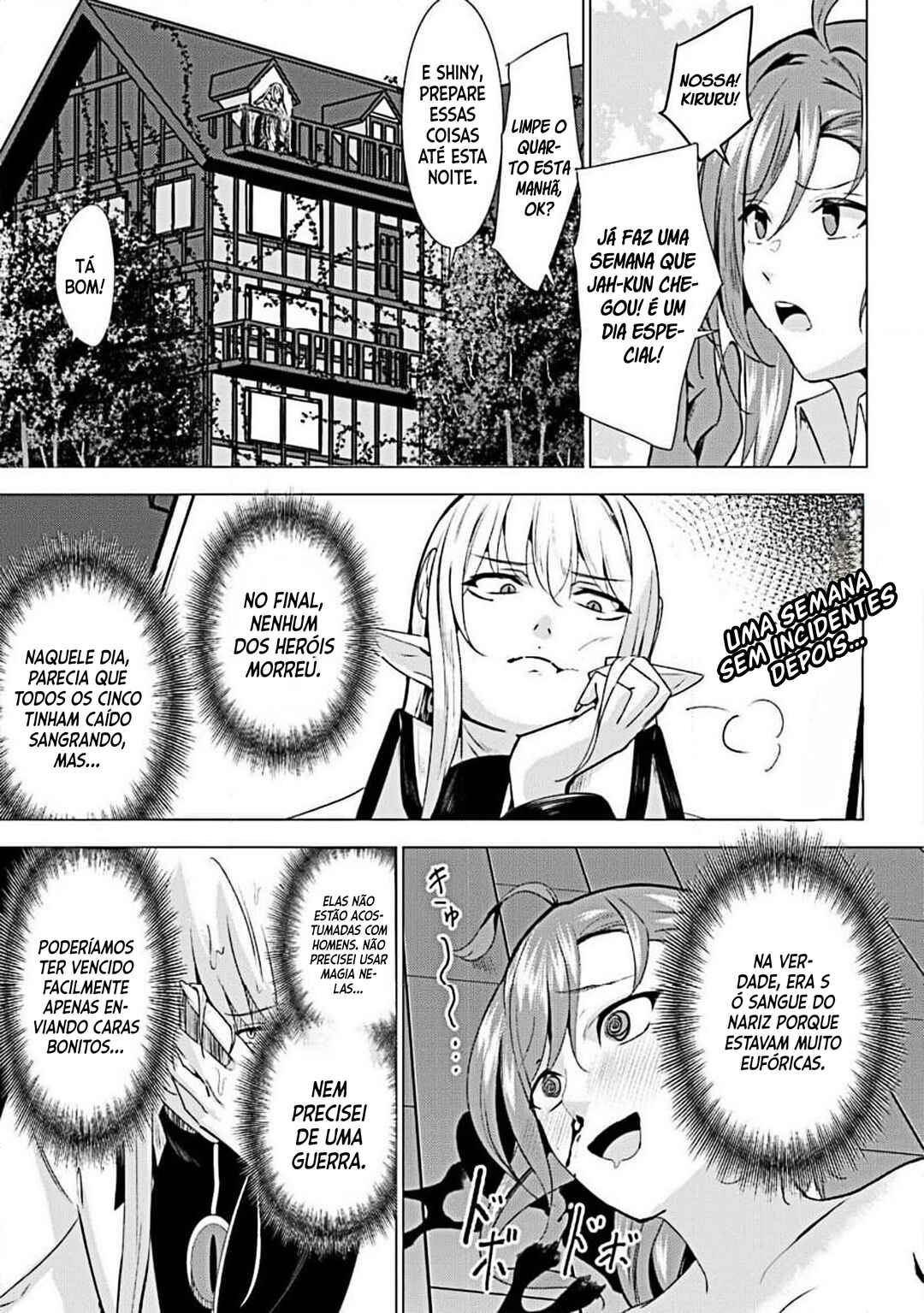 Joudan de Onna Yuusha-tachi wo Kudoita Daimaou, Sarawarete Kyousei Shinkon Seikatsu Chapter 3 - Page 3