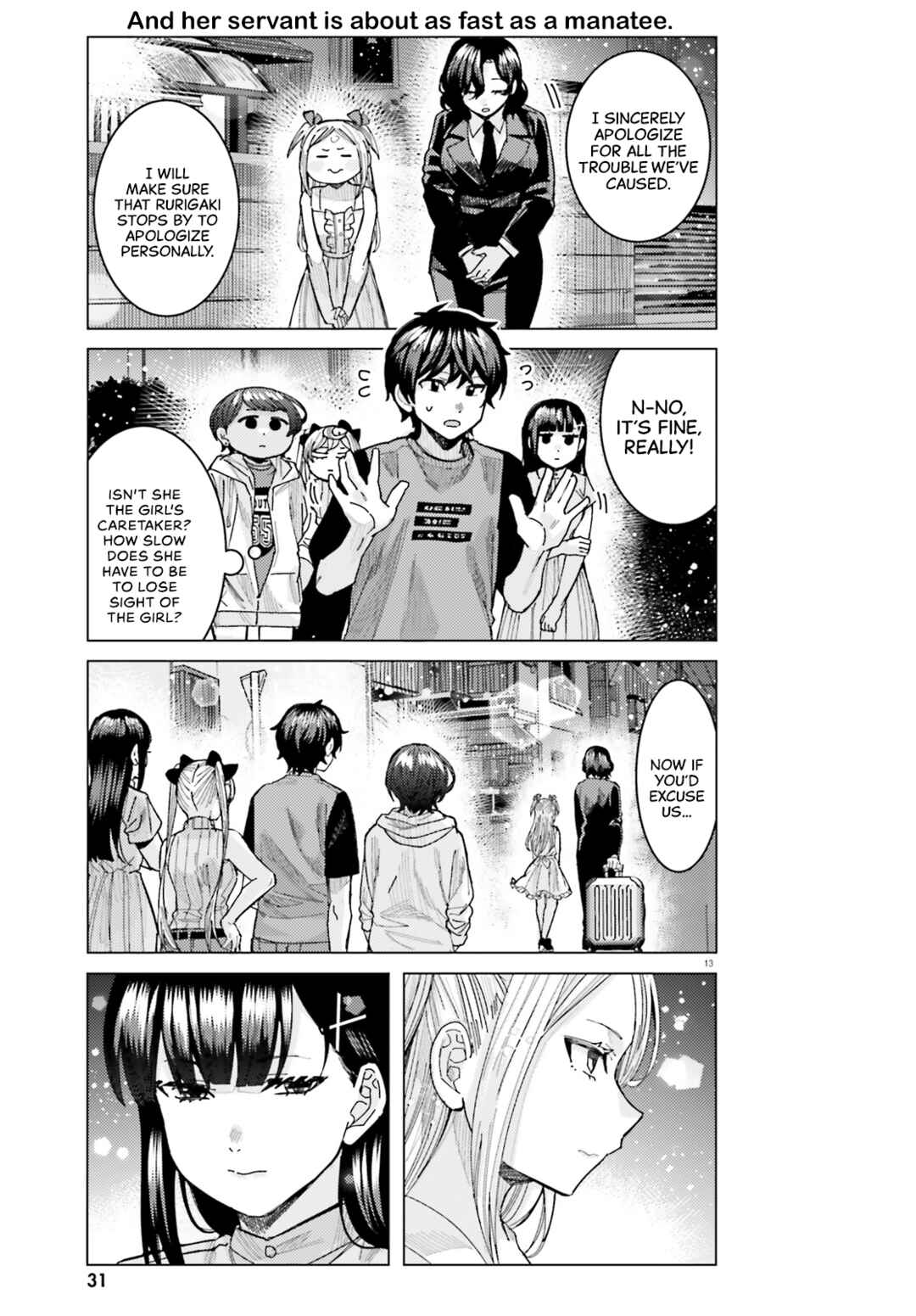 Himegasaki Sakurako wa Kyou mo Fubin Kawaii Chapter 35 - Page 13