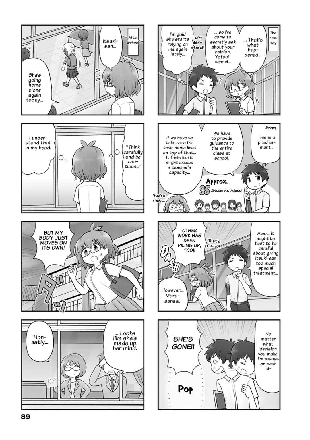 Maru-sensei's ** is cute. Chapter 11 - Page 3