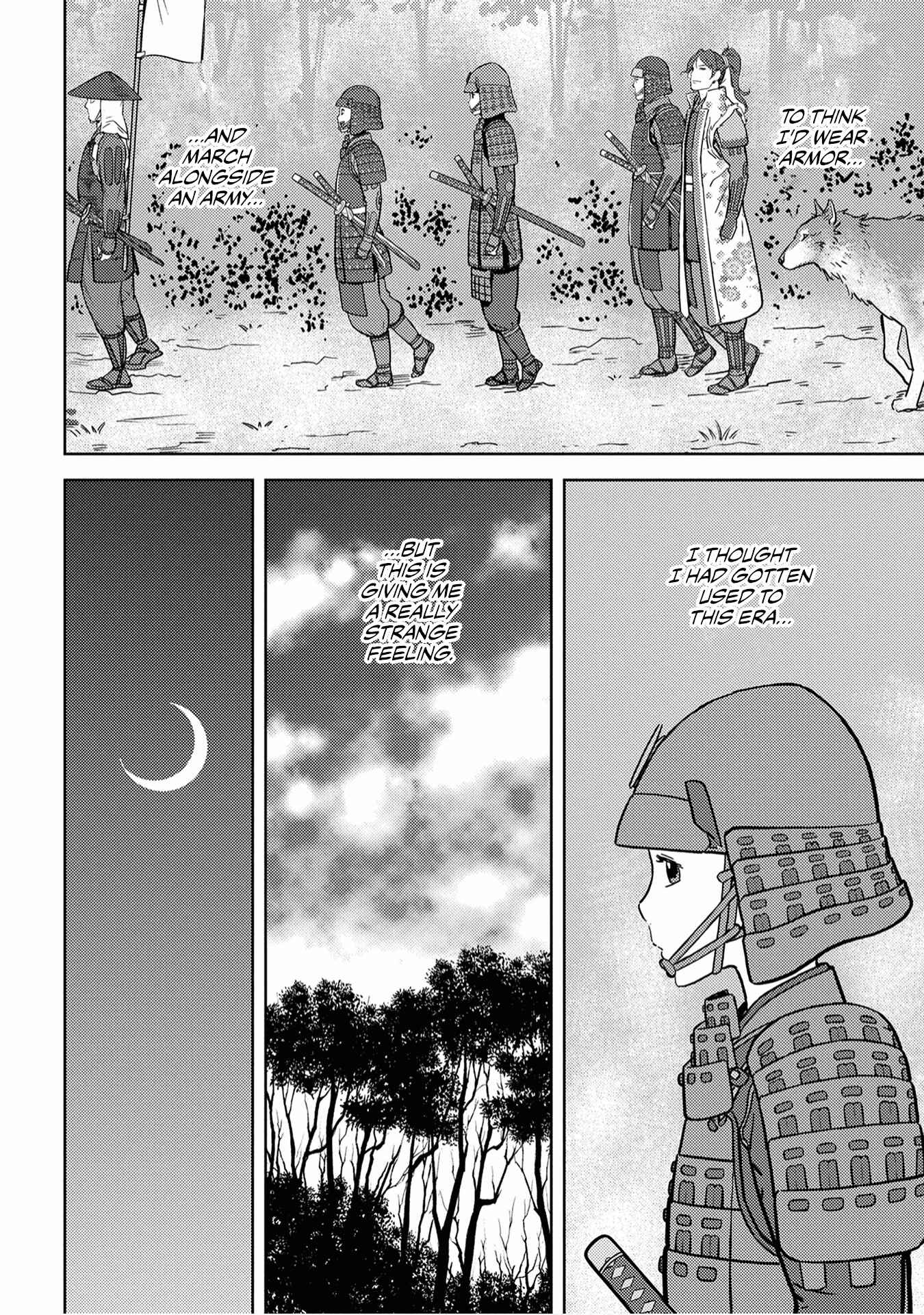 Sengoku Komachi Kuroutan Chapter 23 - Page 22