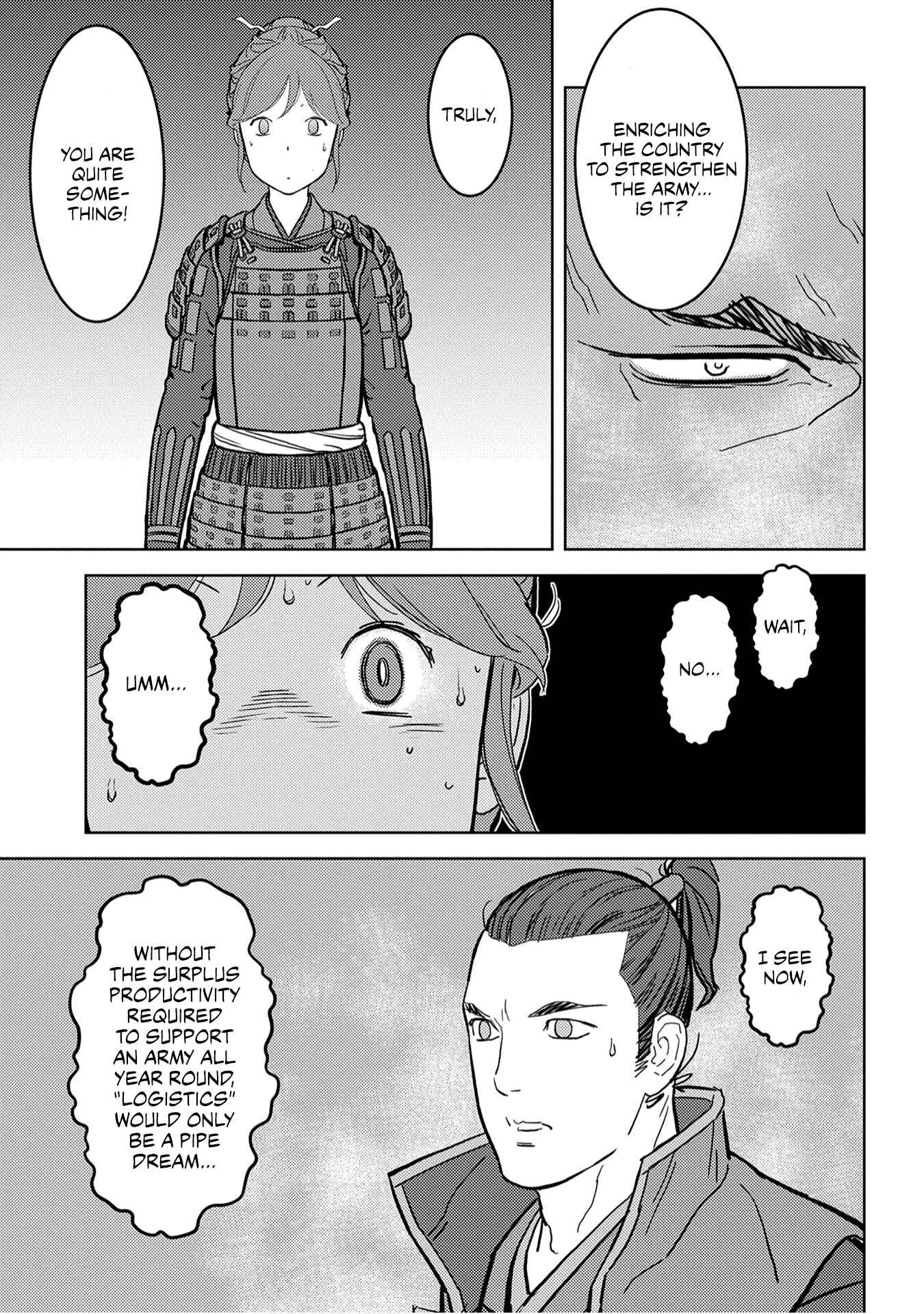 Sengoku Komachi Kuroutan Chapter 23 - Page 33