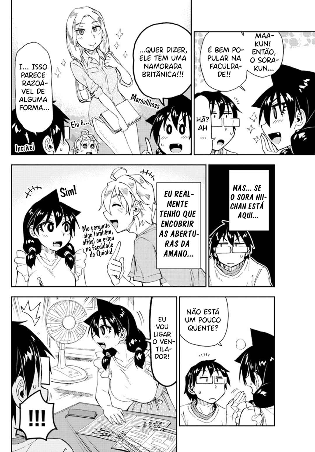 Amano Megumi wa Sukidarake! Chapter 154 - Page 13