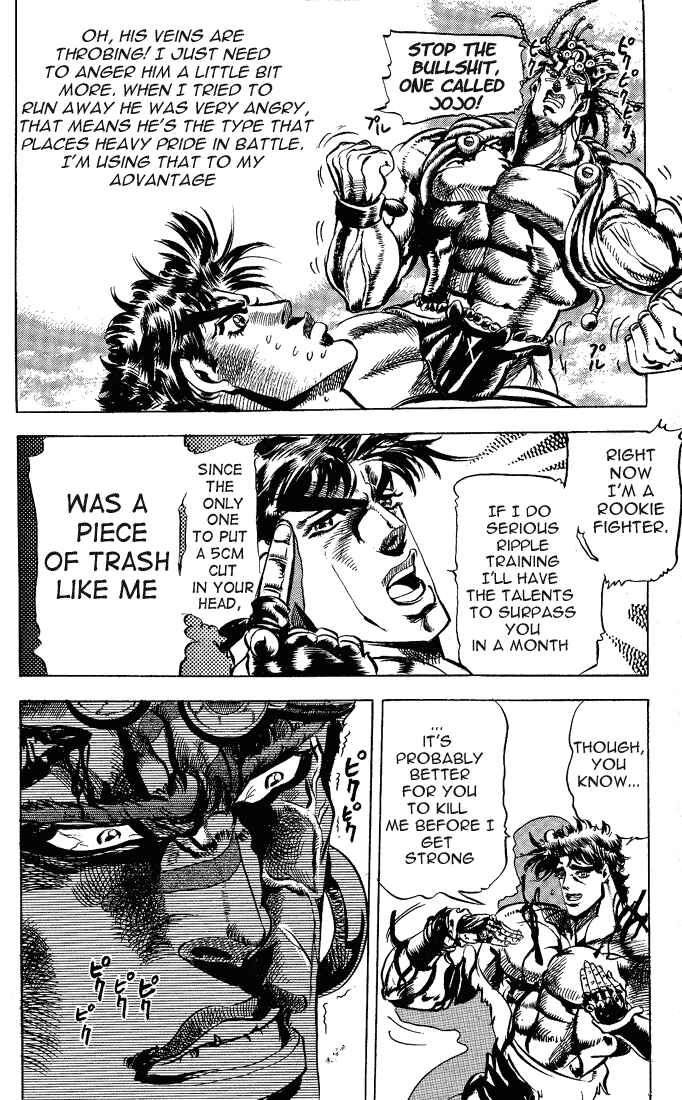 JoJo no Kimyou na Bouken: Part 2 - Sentou Chouryuu Chapter 26 - Page 8