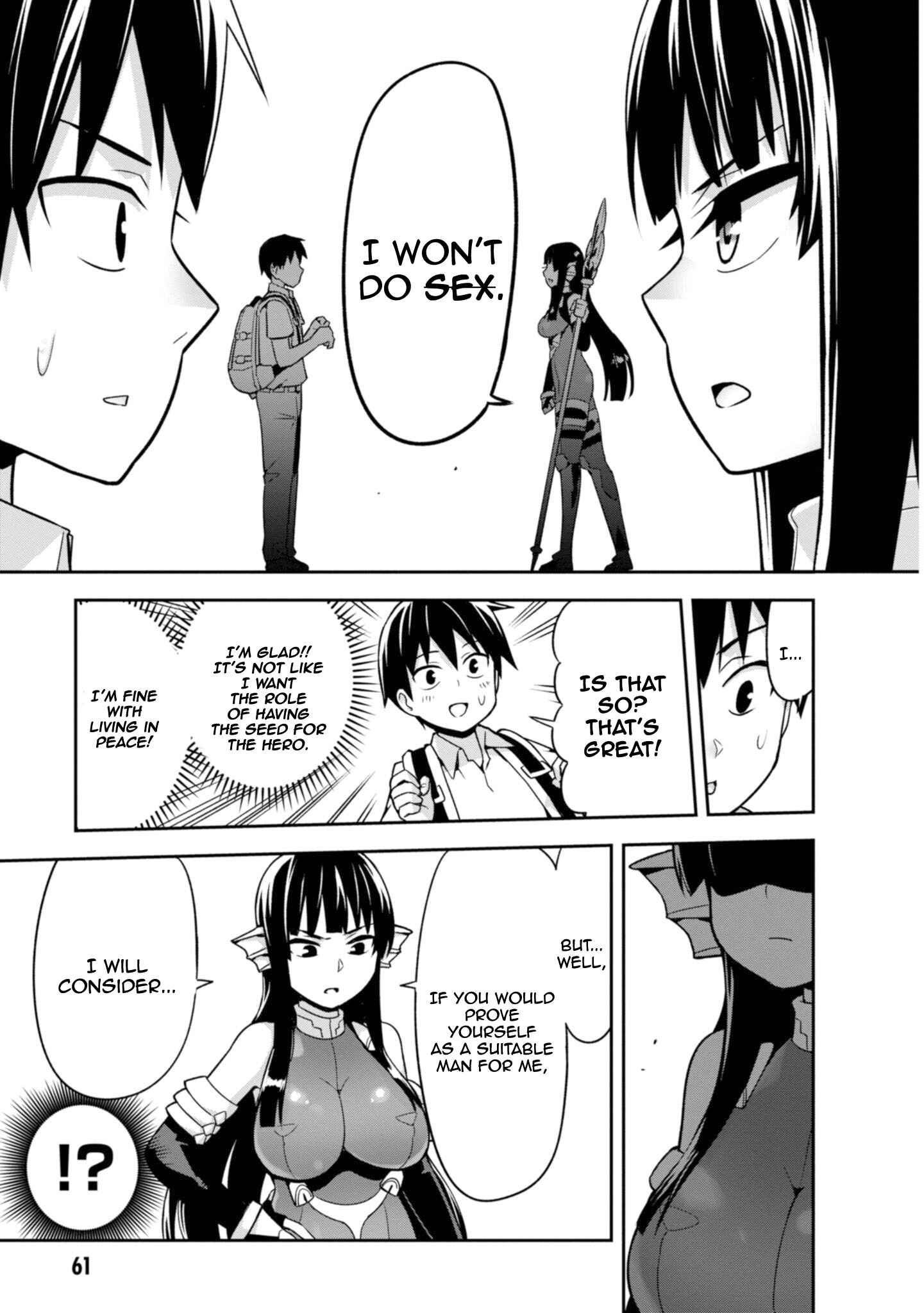 Sekai o Sukuu Tame ni Watashi to Asa Chun Dekimasu ka? Chapter 3 - Page 10