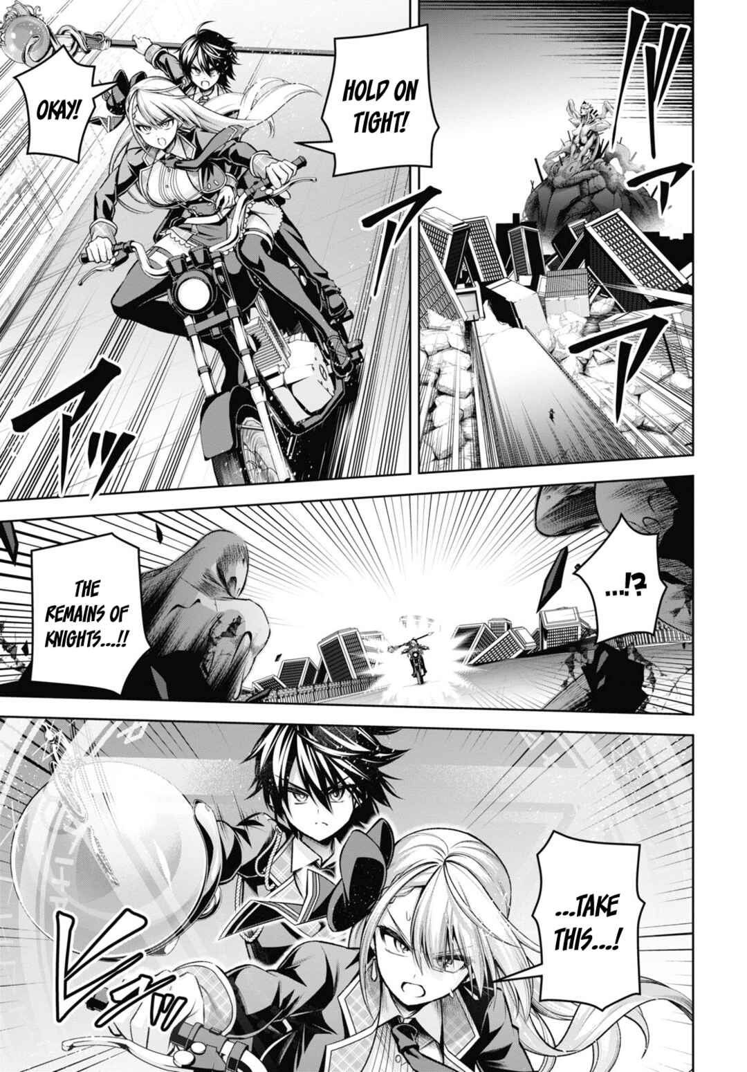 Seiken Gakuin no Maken Tsukai Chapter 28 - Page 23