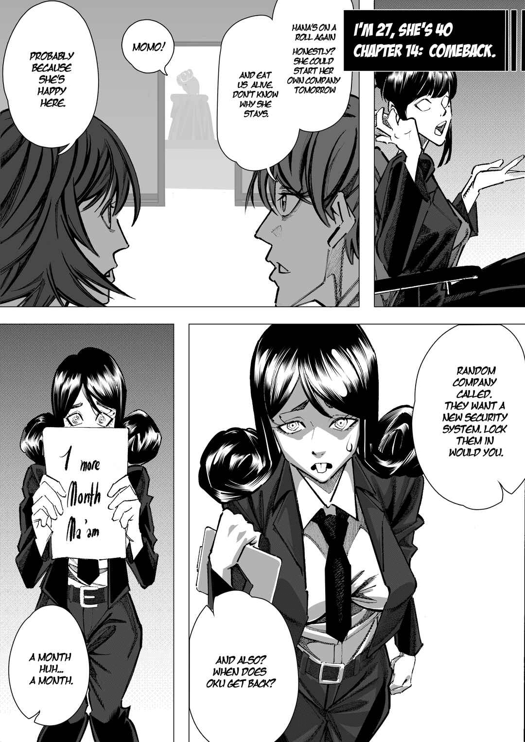 I'm 27 She's 40 Chapter 14 - Page 1