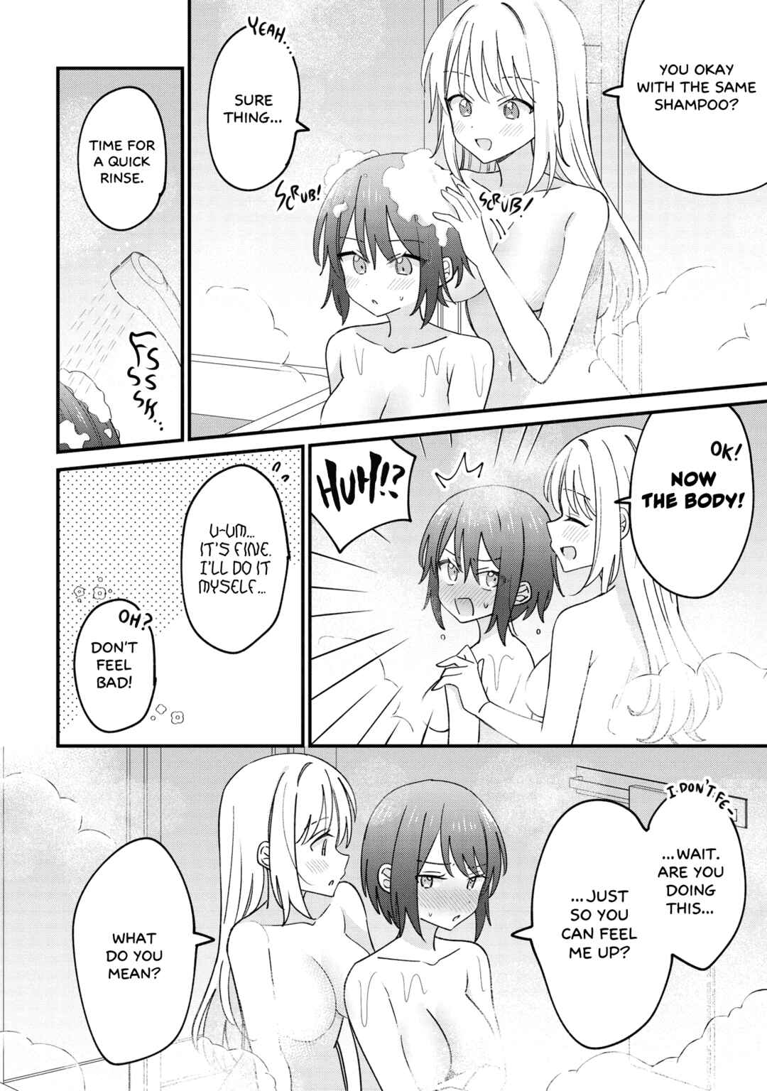 Kao dake yoi Classmate ga, Yatara to Guigui Kuru Yuri no Hanashi. Chapter 3.1 - Page 1
