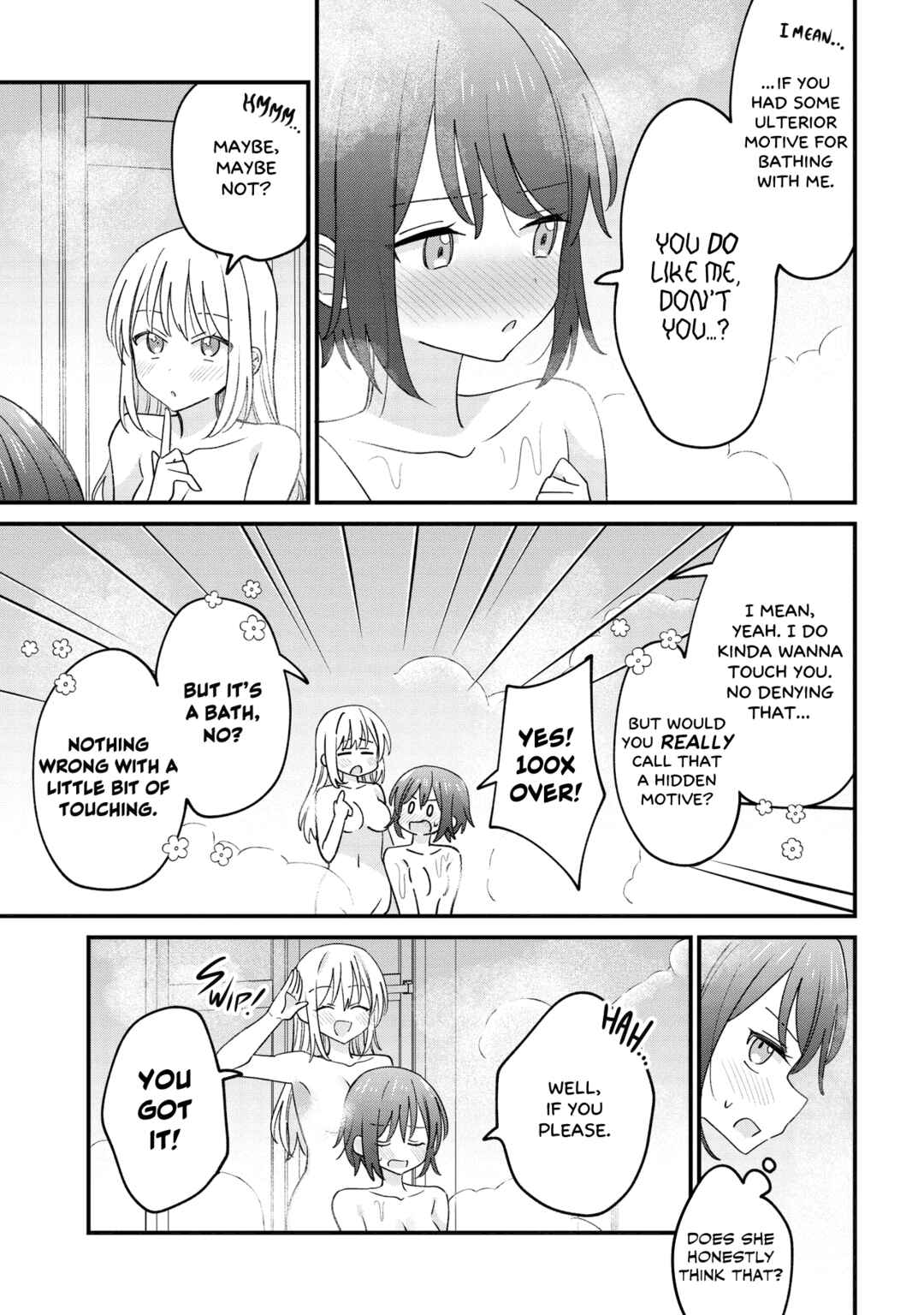 Kao dake yoi Classmate ga, Yatara to Guigui Kuru Yuri no Hanashi. Chapter 3.1 - Page 2