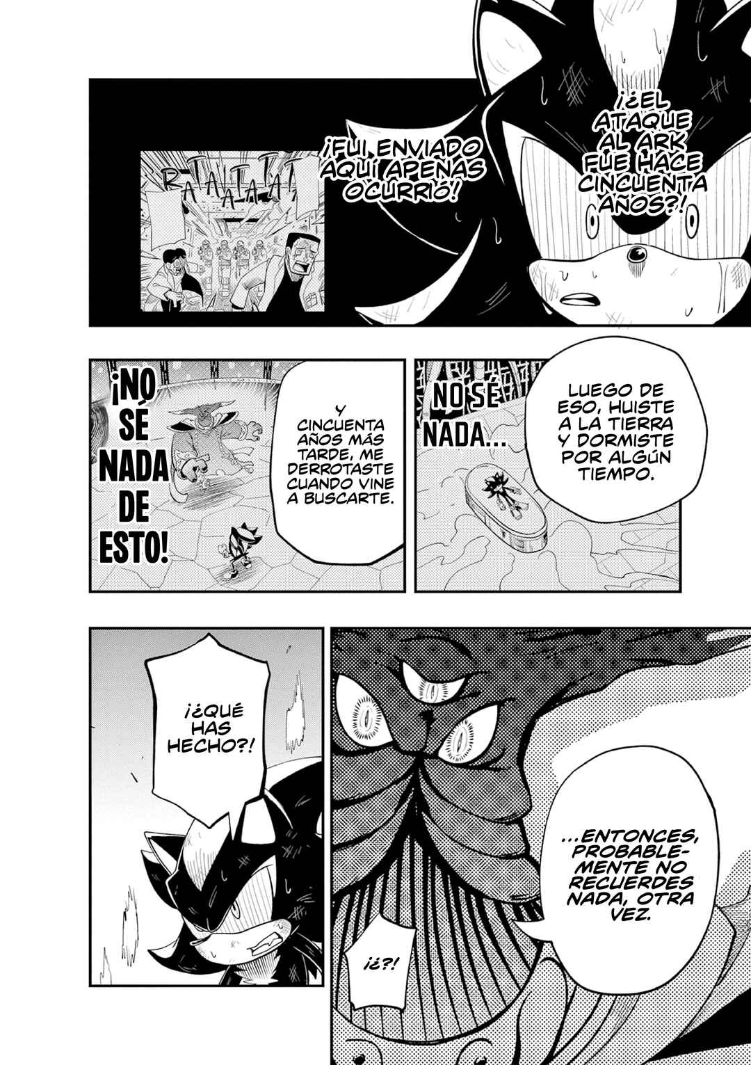 The Jet Black Hedgehog: Shadow the Hedgehog Chapter 5 - Page 8