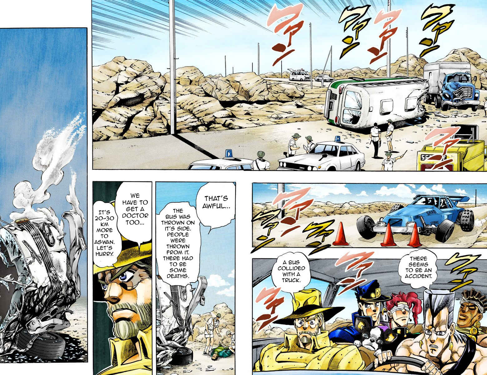 JoJo no Kimyou na Bouken: Part 3 - Stardust Crusaders Color-ban Chapter 76 - Page 10