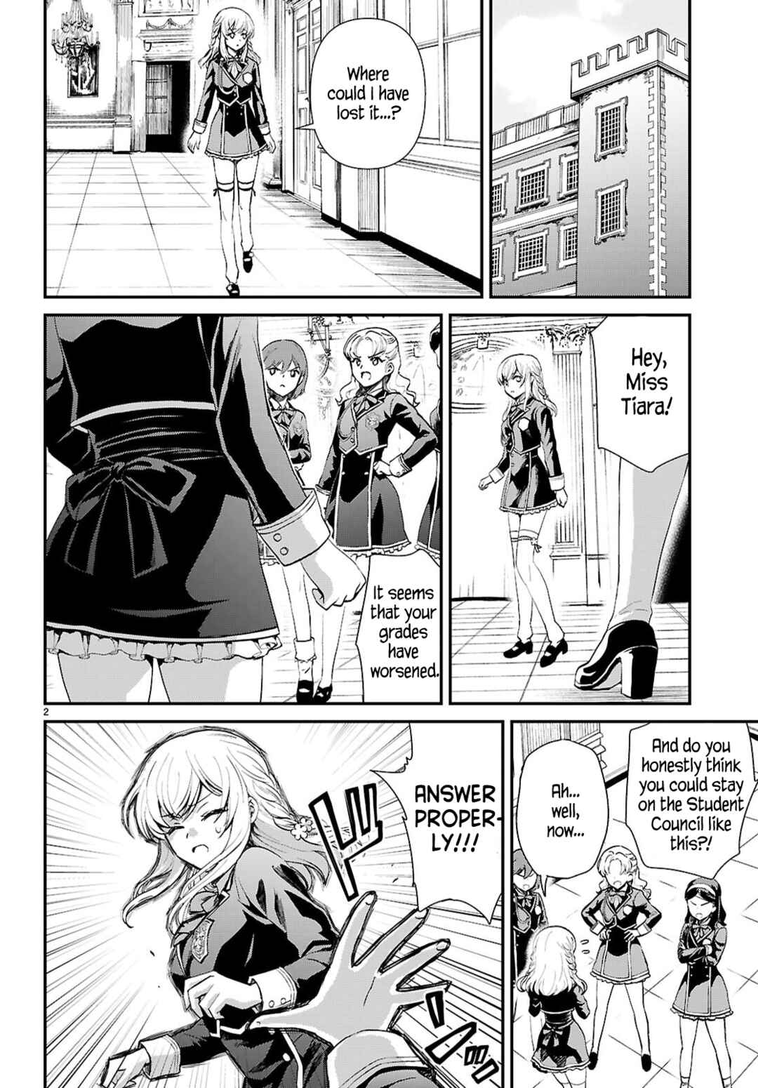 Danshi Koukousei, Otome Game no Akuyaku Reijou ni Tensei Suru. Chapter 17 - Page 2