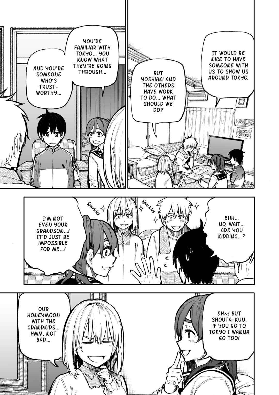 Jii-san Baa-san Wakagaeru Chapter 97 - Page 3