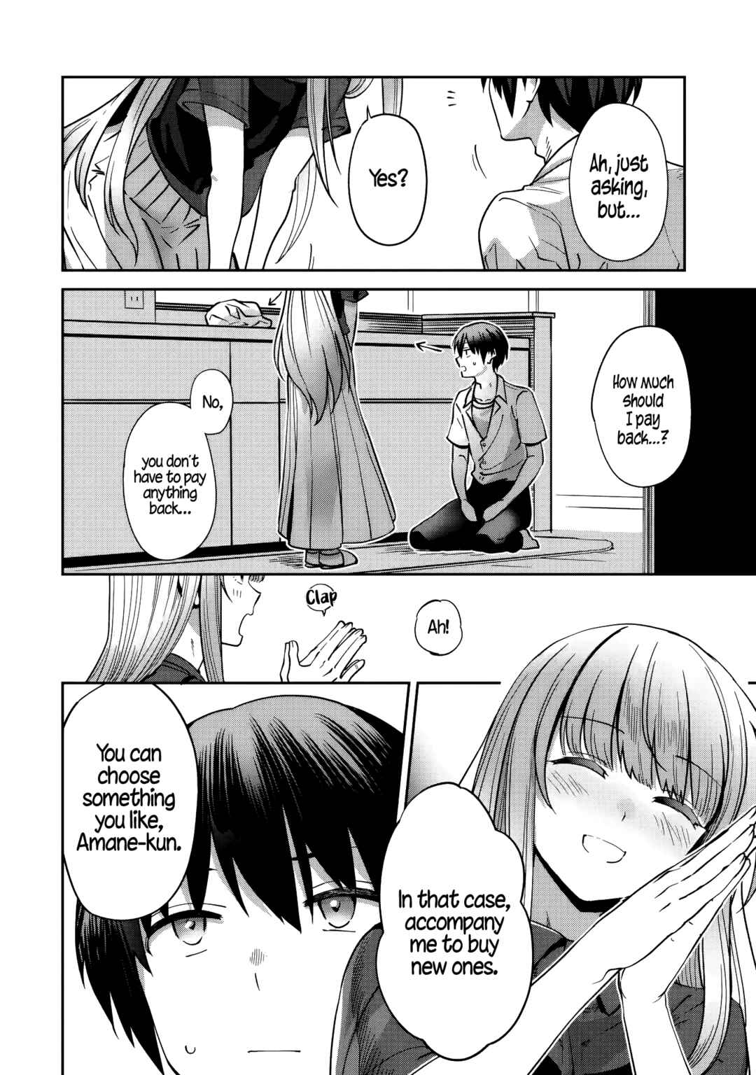 Otonari no Tenshi-sama ni Itsunomanika Dame Ningen ni Sareteita Ken: after the rain Chapter 14 - Page 8