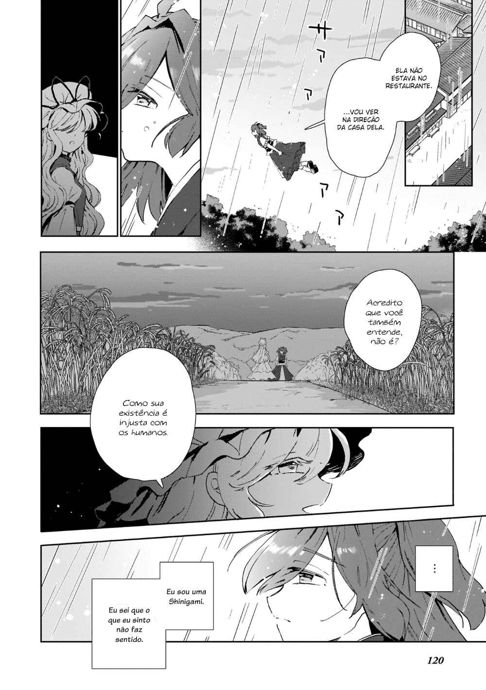 Touhou Project Niji Sousaku Series: Shinigami wa Kyou mo Fune wo Kogu Chapter 6 - Page 4