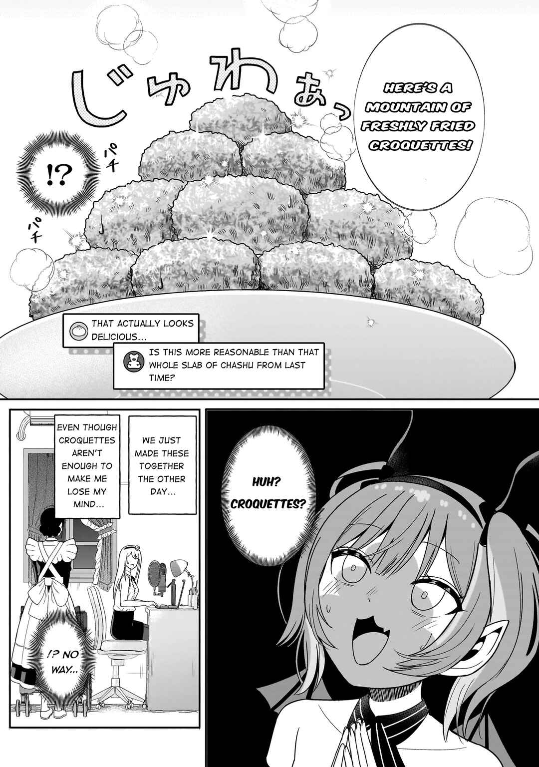 Reijou VTuber wa Maid no Yashoku ni Juurinsareru ~Kindan Gohan de Shokureposei Haishin~ Chapter 2.1 - Page 13