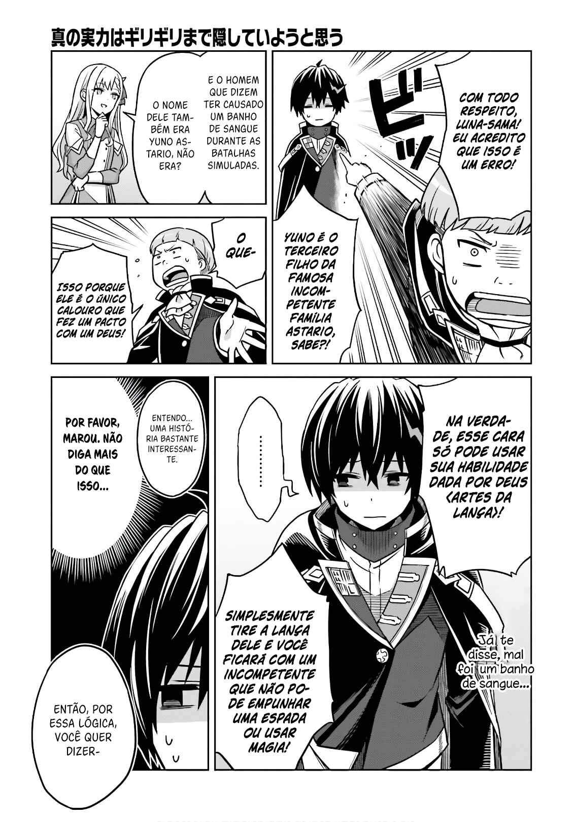 Shin no Jitsuryoku wa Girigiri made Kakushiteiyou to Omou Chapter 4 - Page 24