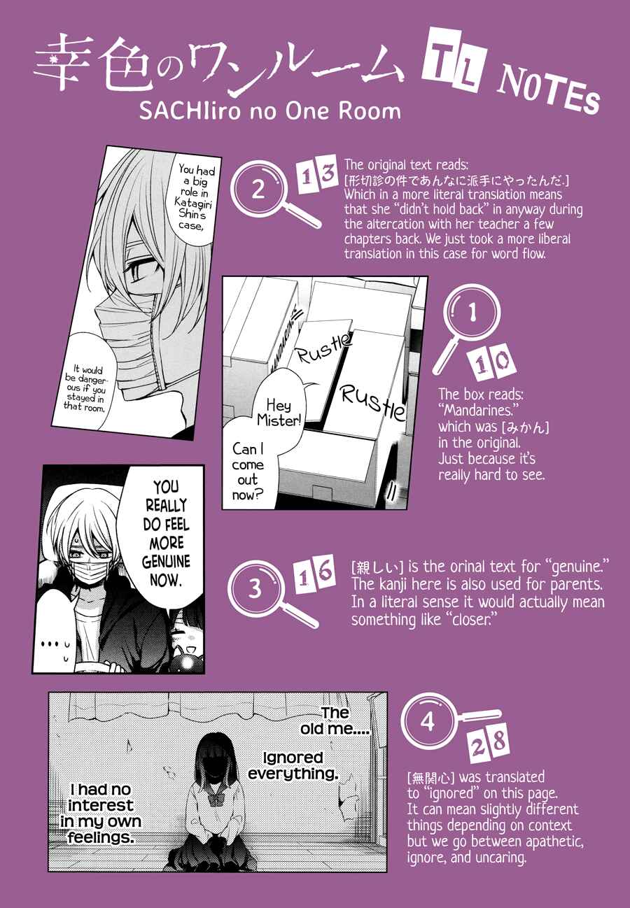 Sachiiro no One Room Chapter 27 - Page 36