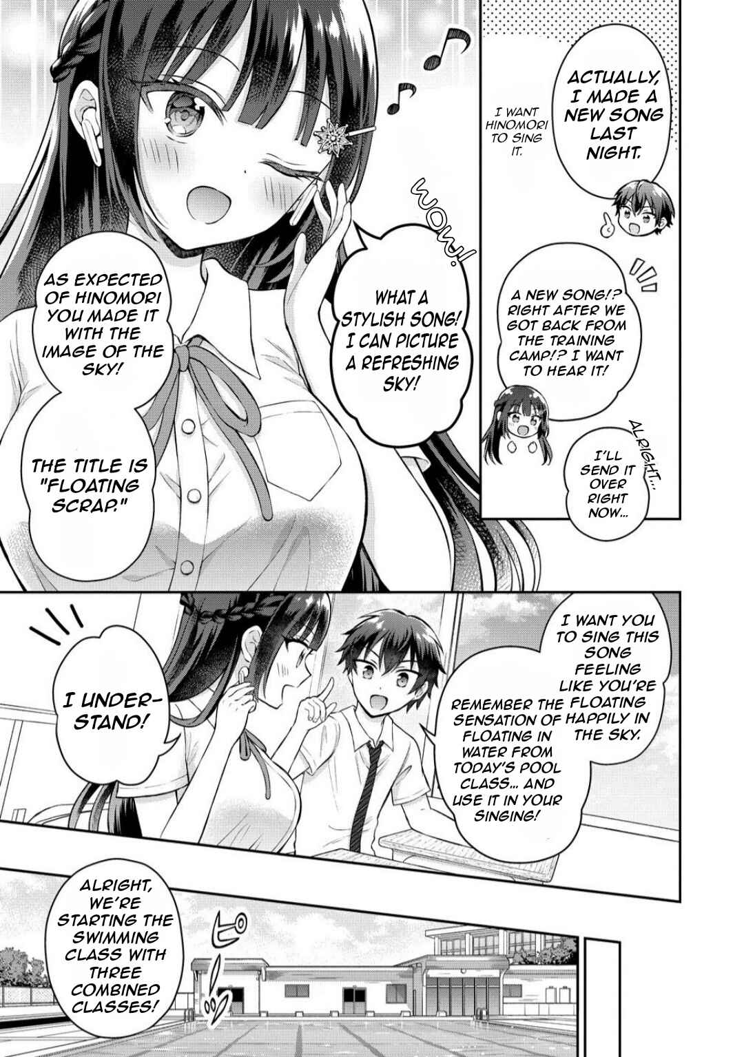 Tonari no Seki no Inkya Joshi ga Oshi Utaite Datta ~Ore no Kyoku o Uttatekure!~ Chapter 14.1 - Page 7