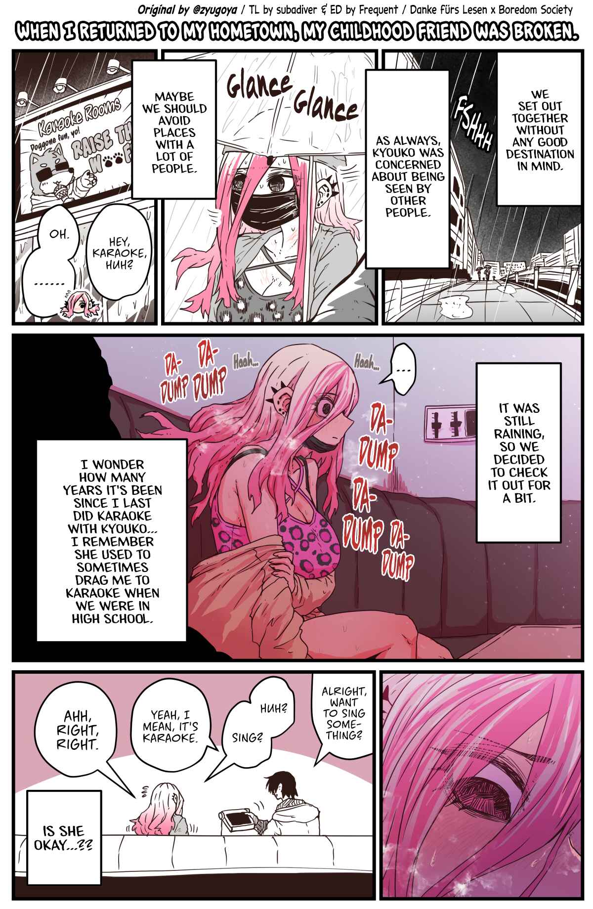 Jimoto ni Kaettekitara Osananajimi ga Kowareteta Chapter 6 - Page 1