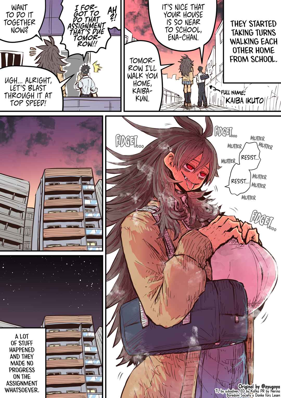 Being Targeted by Hyena-chan Chapter 19 - Page 1