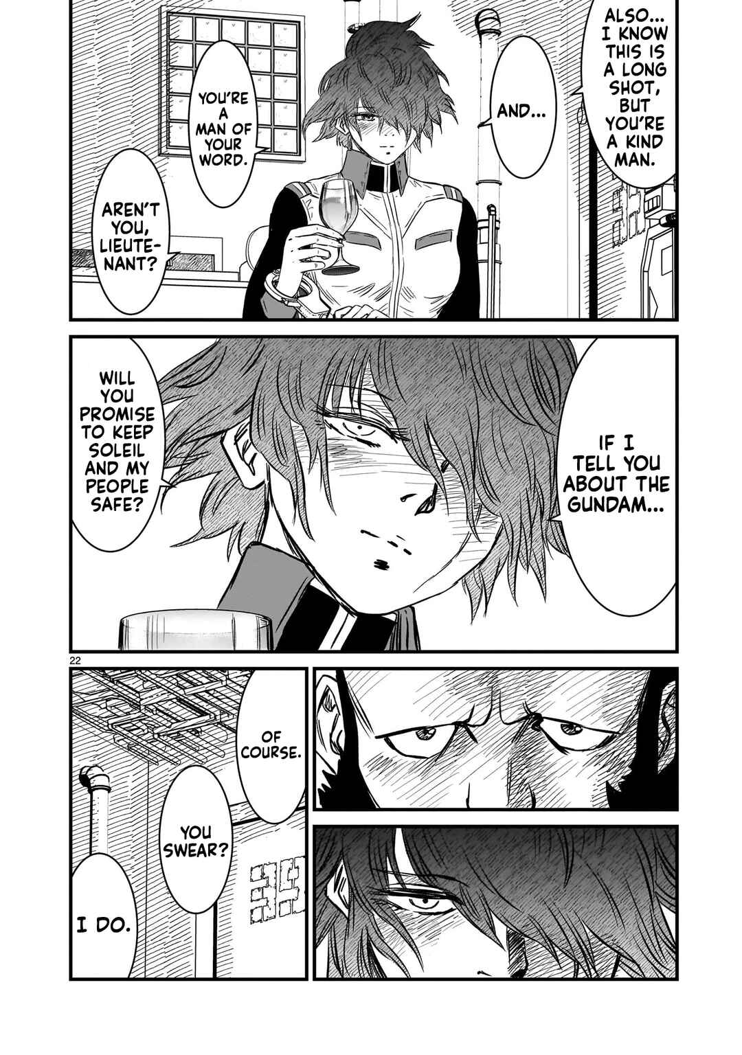 Mobile Suit Gundam: The battle tales of Flanagan Boone Chapter 25 - Page 22