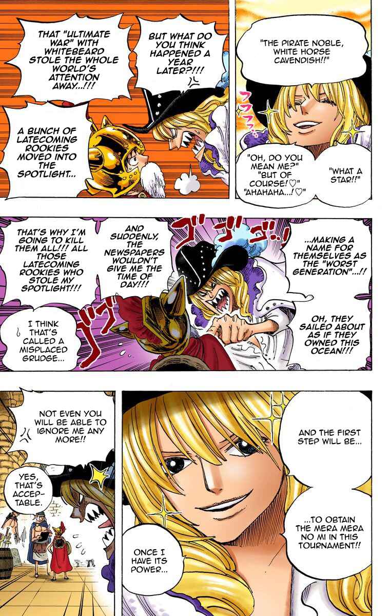 One Piece (Official Colored) Chapter 704 - Page 14