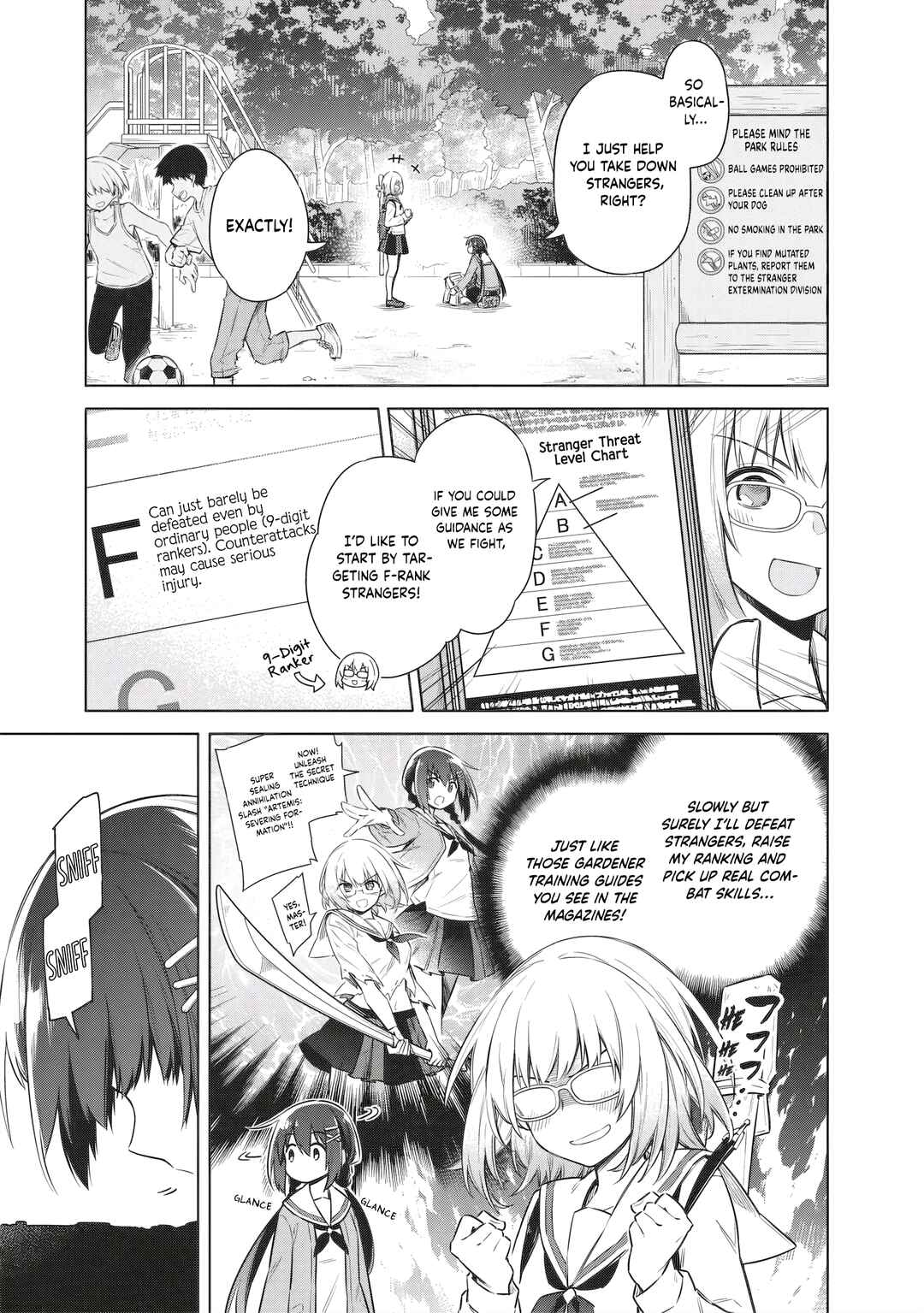 Toukyou KINOKO ~Sekai Ranking 1-i no Komyu-ryoku Saijaku JK~ Chapter 5 - Page 3