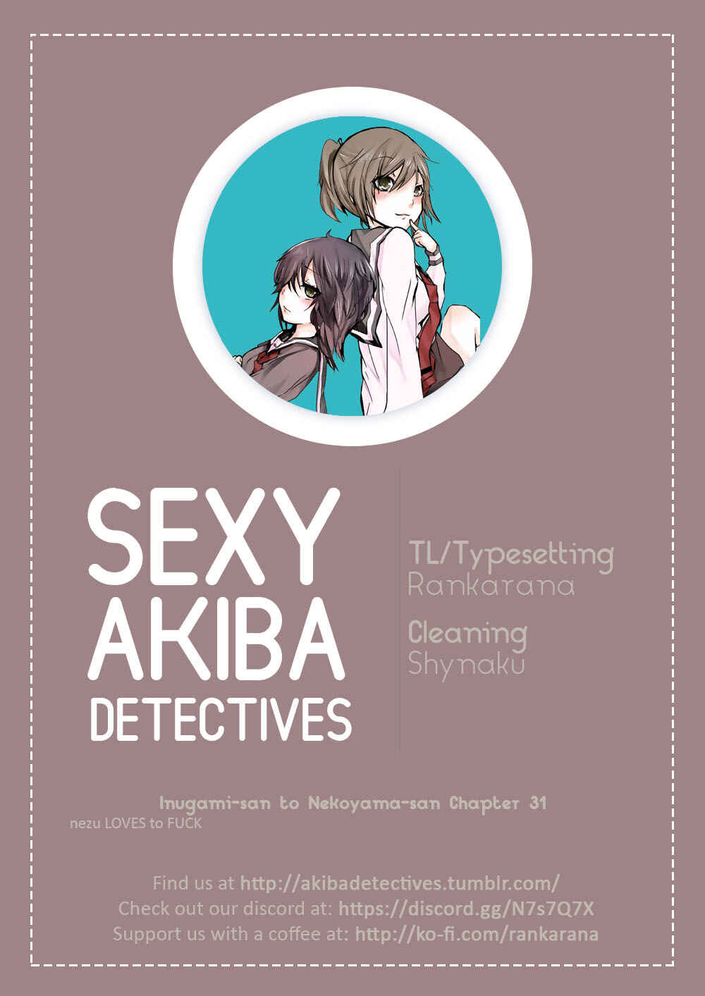 Inugami-san to Nekoyama-san Chapter 31 - Page 11