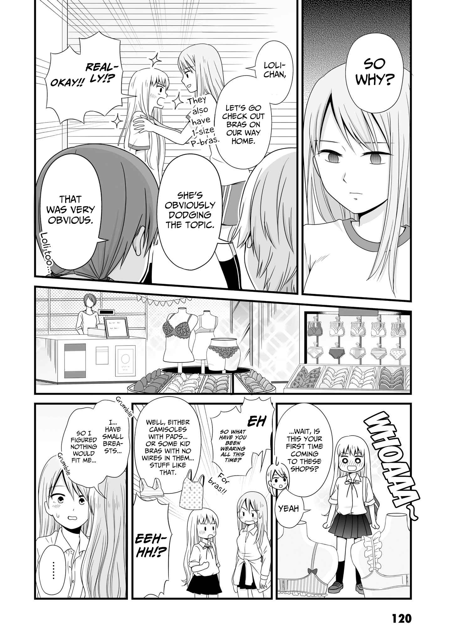 Joshikousei no Mudazukai Chapter 54 - Page 8