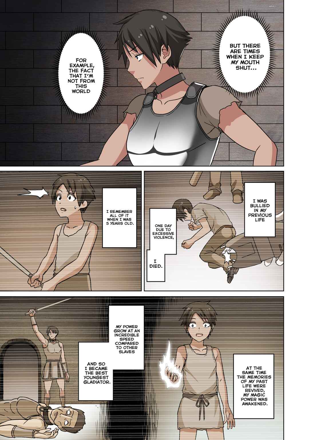 Dorei Senshi no Isekai Taneuma Seikatsu ~Mahou mo Bujutsu mo Saikyou Dashi Harem made!?~ Chapter 1 - Page 11