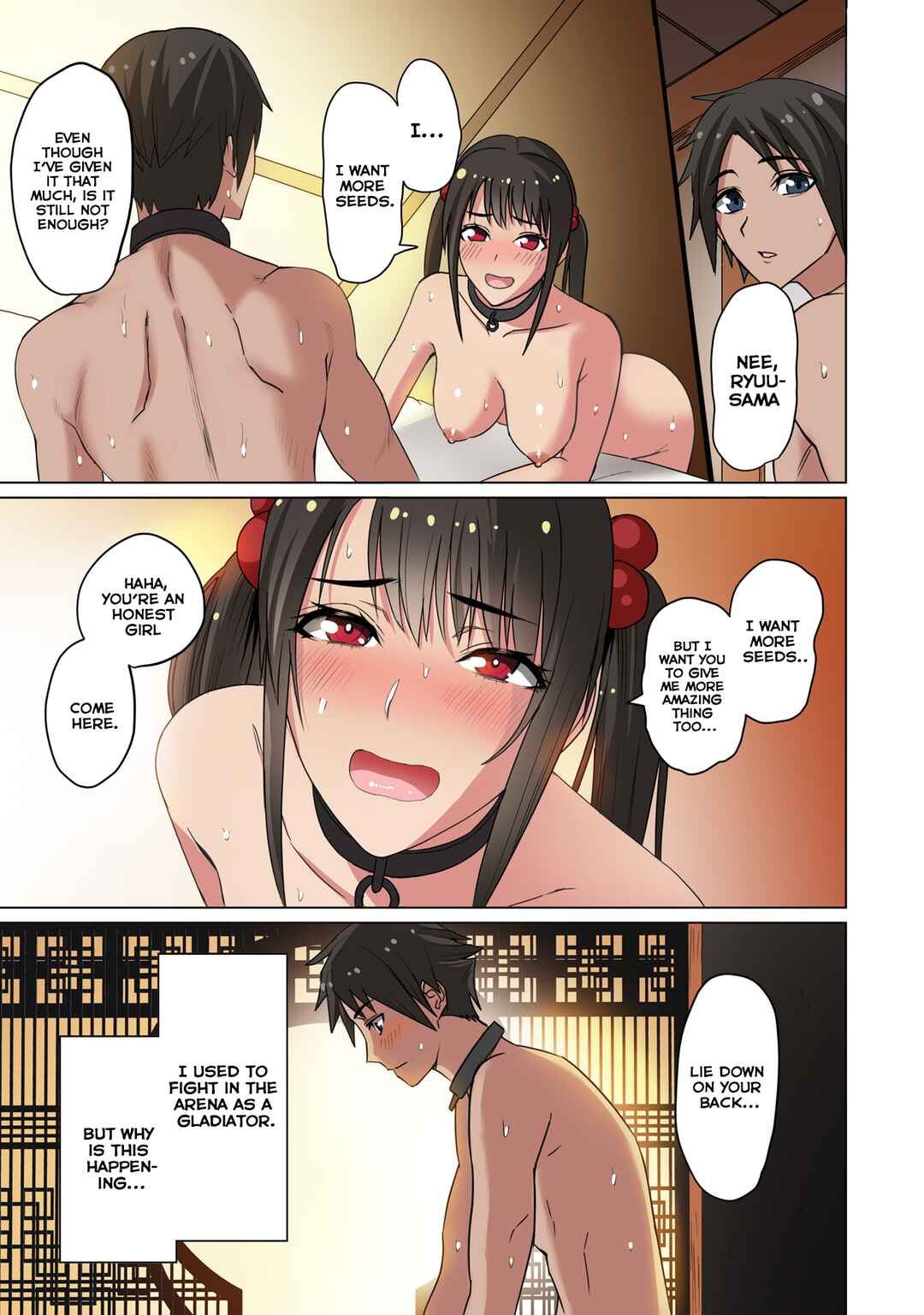 Dorei Senshi no Isekai Taneuma Seikatsu ~Mahou mo Bujutsu mo Saikyou Dashi Harem made!?~ Chapter 1 - Page 5