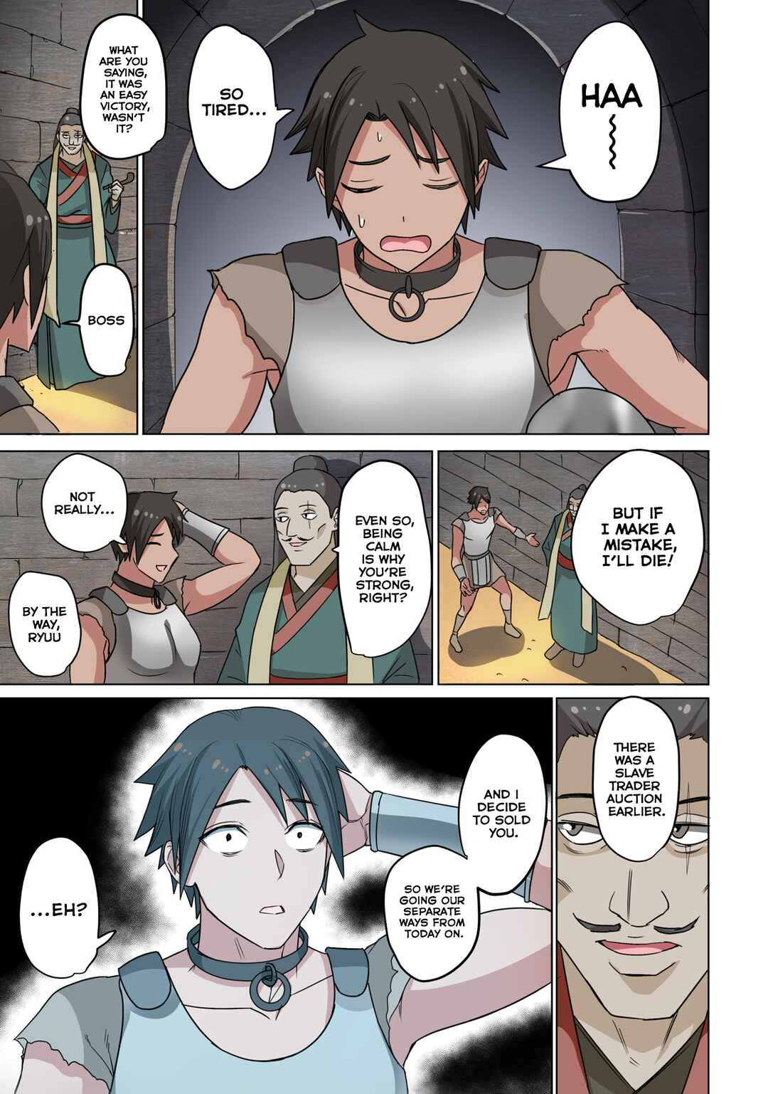 Dorei Senshi no Isekai Taneuma Seikatsu ~Mahou mo Bujutsu mo Saikyou Dashi Harem made!?~ Chapter 1 - Page 9