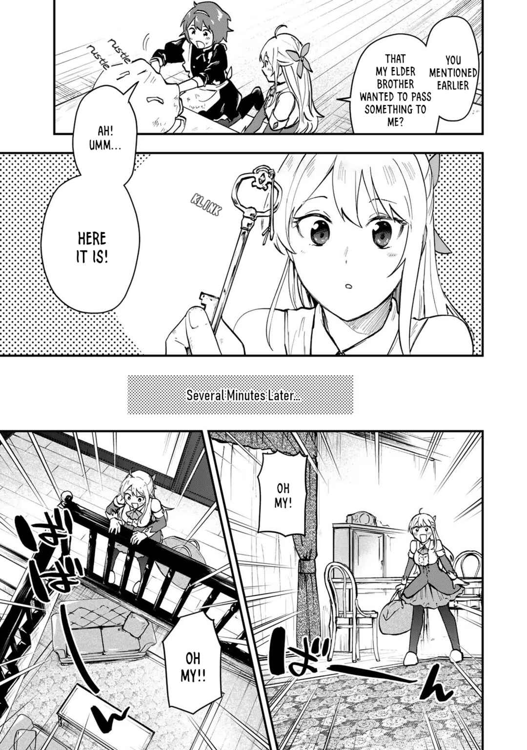 [Pakupaku desu wa] Tsuihou Sareta Ojou-sama no "Monster wo Taberu Hodo Tsuyoku Naru" Skill wa, 1-shoku de 1 Level Up Suru Zendai Mimon no Saikyou Skill deshita. 3-nichi de Jinrui Saikyou ni Narimashita wa! Chapter 6 - Page 15